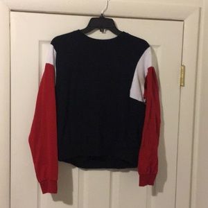 Red, White, Blue Crewneck